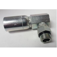 3/8 X 3/8 Male O-Ring Boss Swivel 90